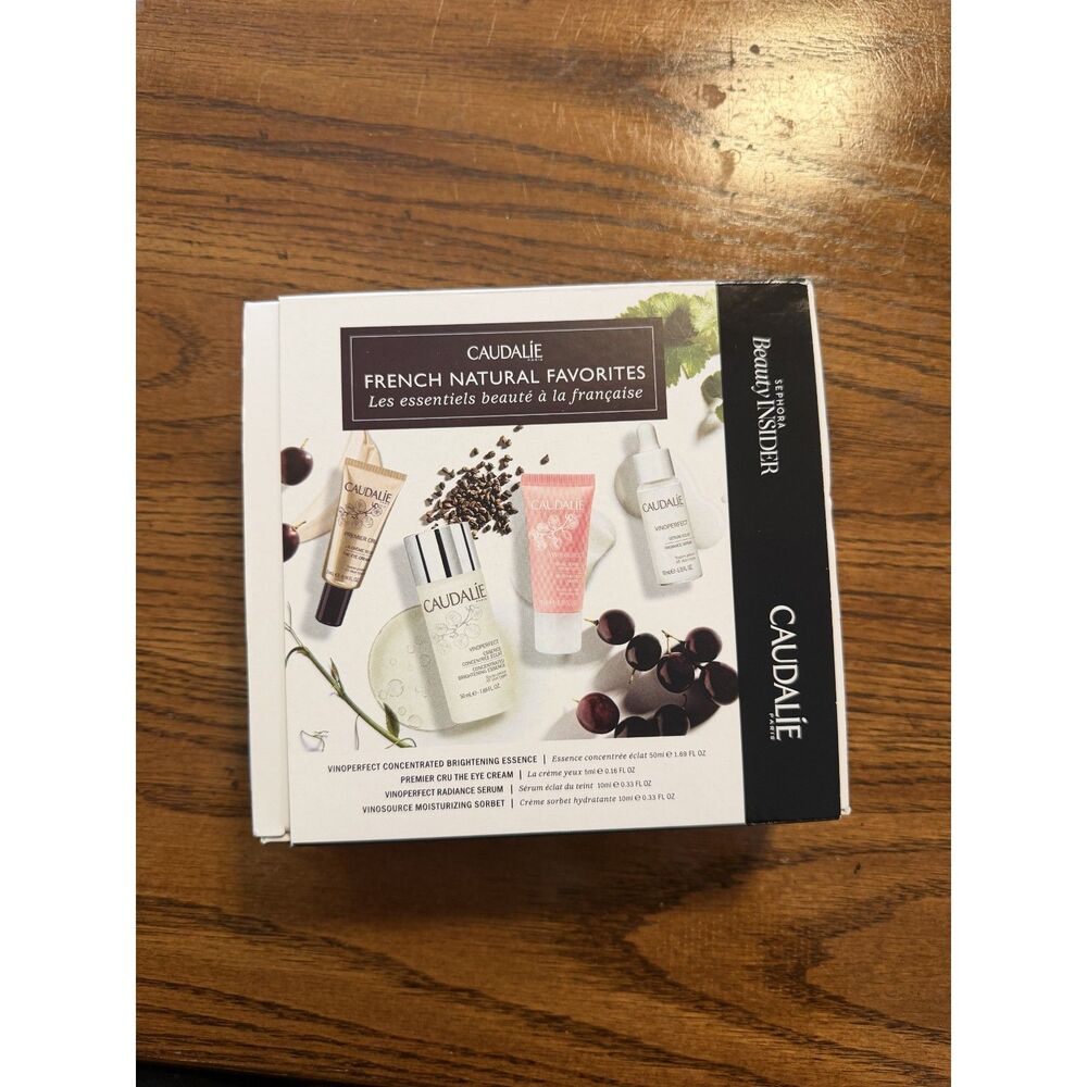 New in Box Sephora Beauty Insider Caudalie French Natural Favorites 500 Pt Set